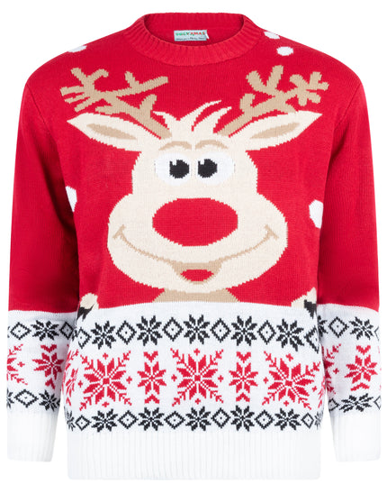 Pull de Noël Rudolph pour femmes