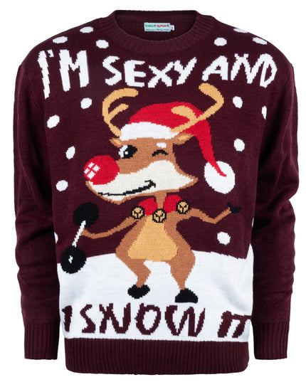 Pull de Noël « Je suis sexy et je le fais »