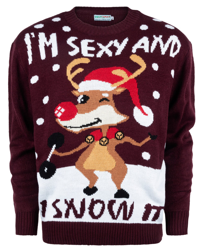 Pull de Noël « Je suis sexy et je le fais »