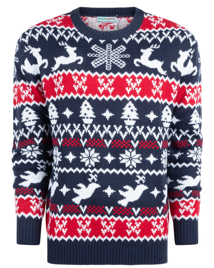 Pull de Noël Marius pour femme, style traditionnel et confortable