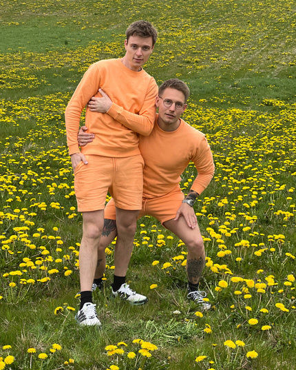 Ensemble d'été - Vêtements d'intérieur pêche pour les journées chaudes