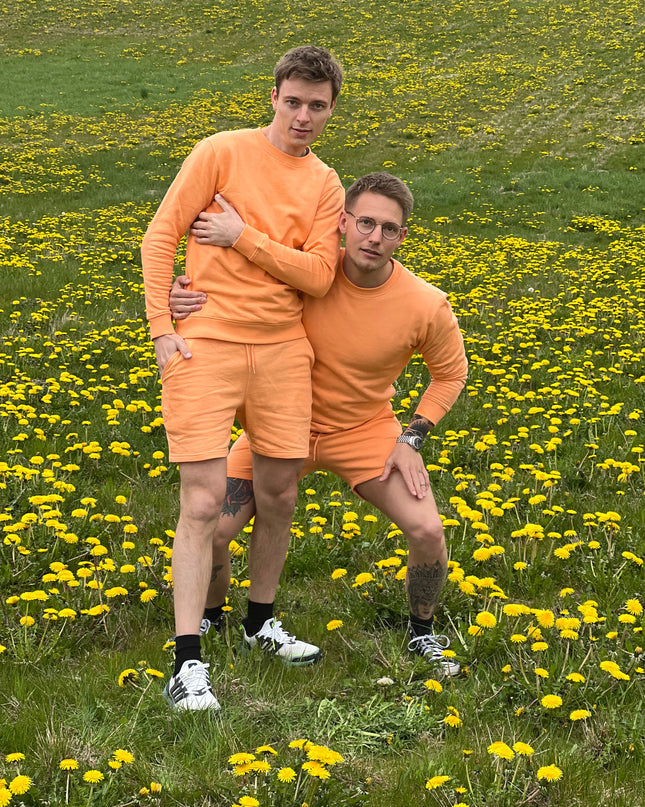 Ensemble d'été - Vêtements d'intérieur pêche pour les journées chaudes