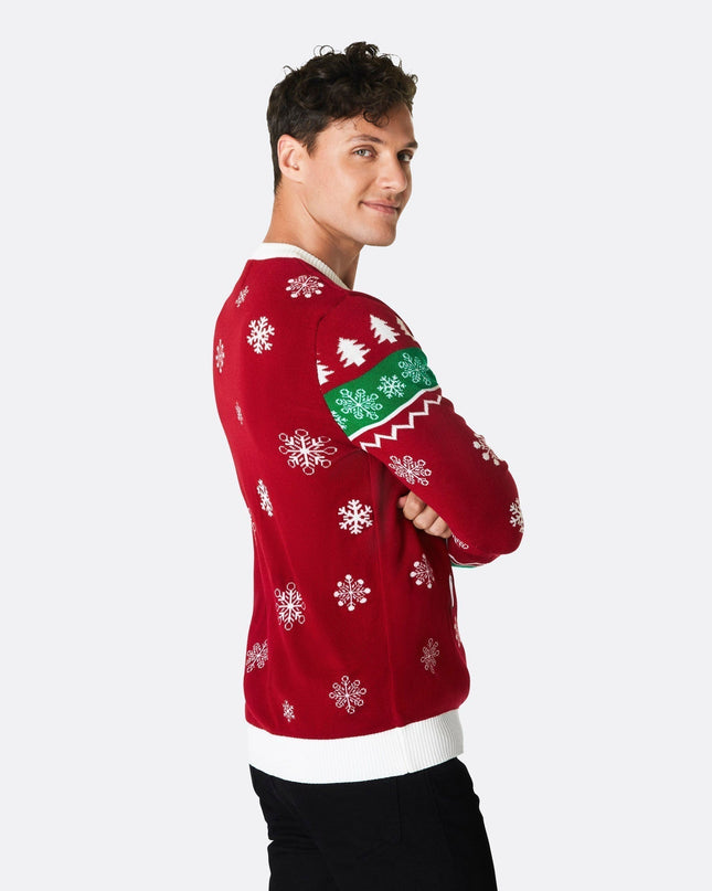Pull de Noël pour homme « Je suis sexy et je le fais paraître »