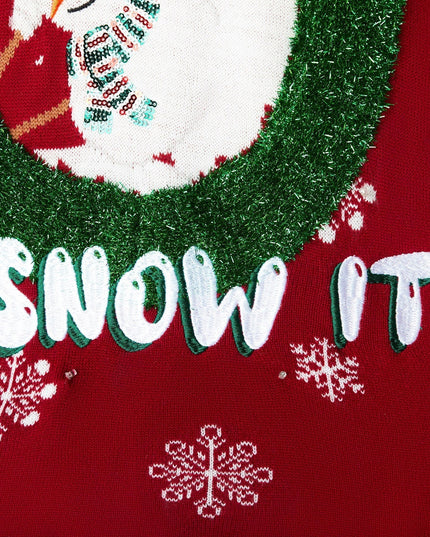 Pull de Noël pour homme « Je suis sexy et je le fais paraître »