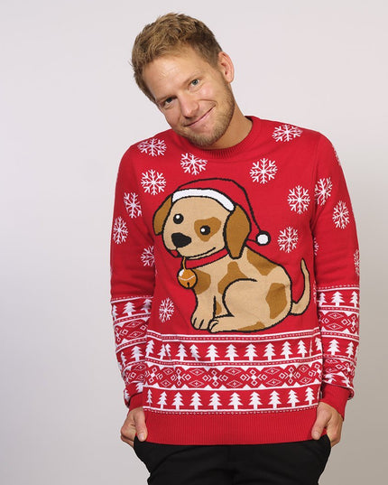 Pull de Noël Petit Assistant du Père Noël pour tous