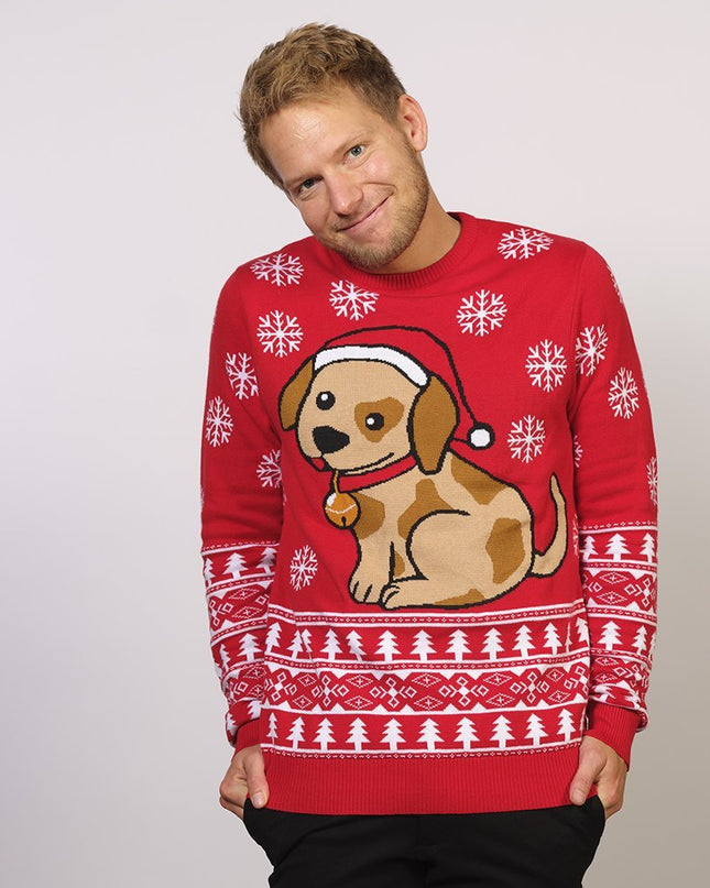 Pull de Noël Petit Assistant du Père Noël pour tous