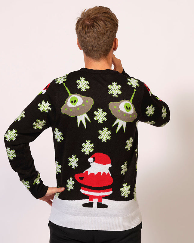 Pull de Noël extraterrestre - Festif et amusant
