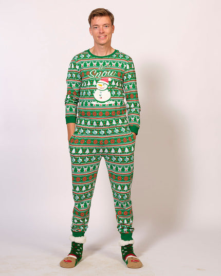 Pyjamas de Noël Let It Snow pour hommes et femmes