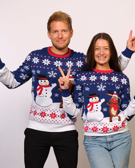 Pull de Noël Friends - Vêtements de fêtes pour femmes