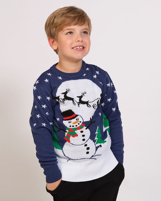 Pull lune pour enfants