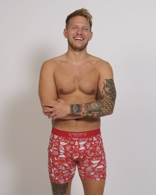 Grenouillère rouge de Noël