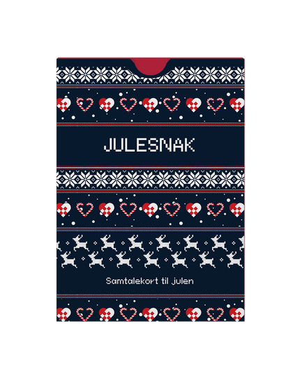 Jeu de conversation de Noël