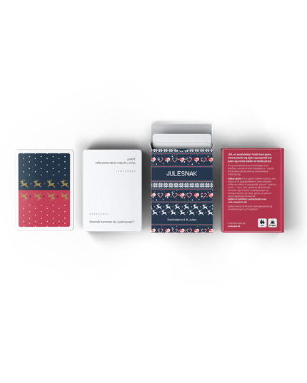 Jeu de conversation de Noël