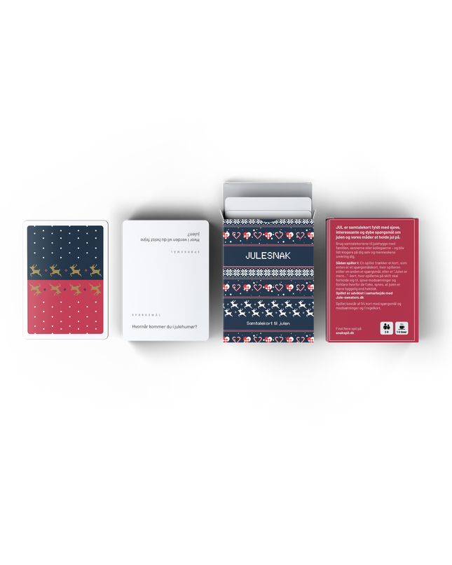 Jeu de conversation de Noël