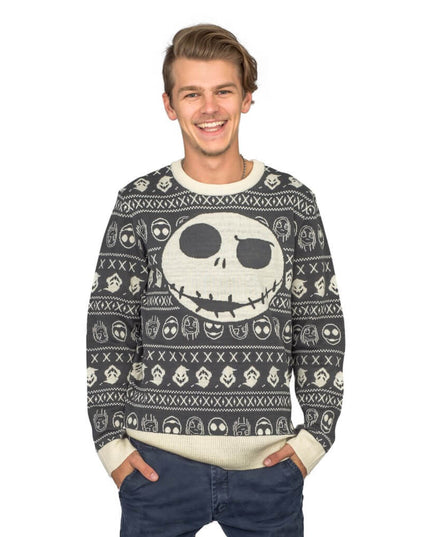 Pull moche Jack Sally L'Étrange Noël de Monsieur Jack