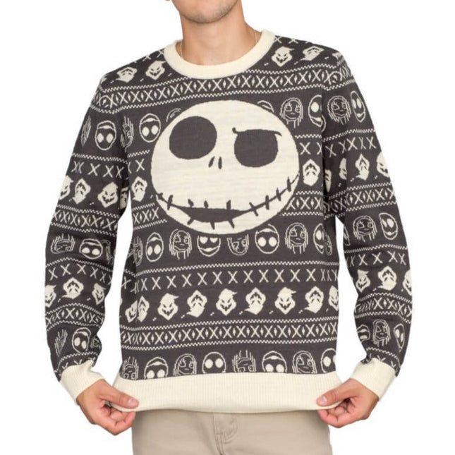 Pull moche Jack Sally L'Étrange Noël de Monsieur Jack