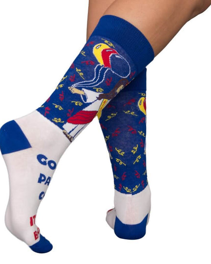 Chaussettes de Noël moches pour garçon d'anniversaire Jésus