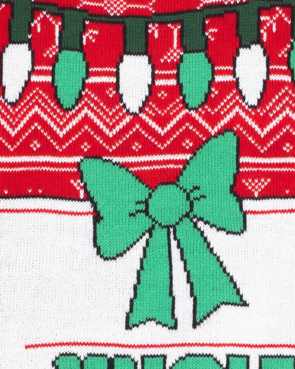 Pull de Noël moche sur le thème de la boisson Jingle Juice
