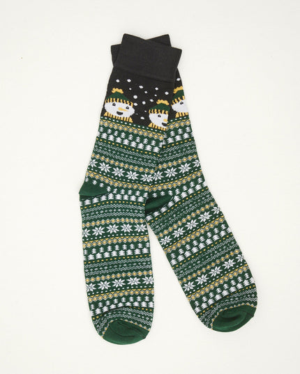 Chaussettes de Noël bonhomme de neige pour les fêtes
