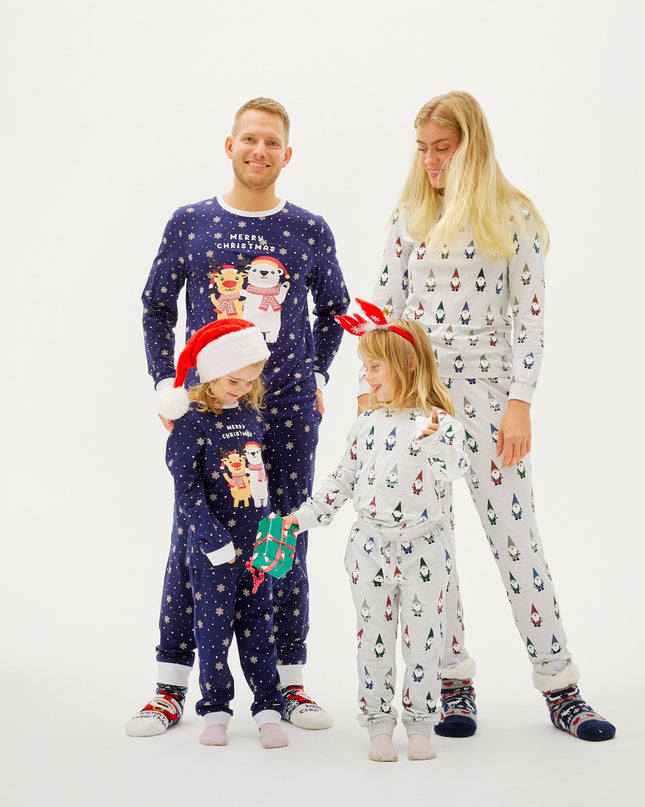 Pyjamas de Noël pour hommes Best Friends - Confort toute l'année,