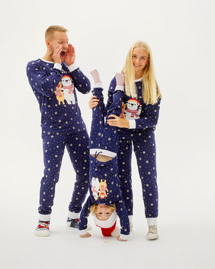 Pyjamas de Noël pour enfants meilleurs amis