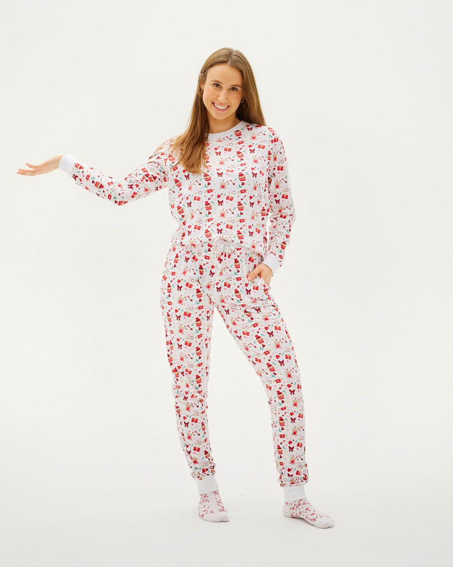 Pyjamas blancs pour la Saint-Valentin pour femmes - Meilleures ventes