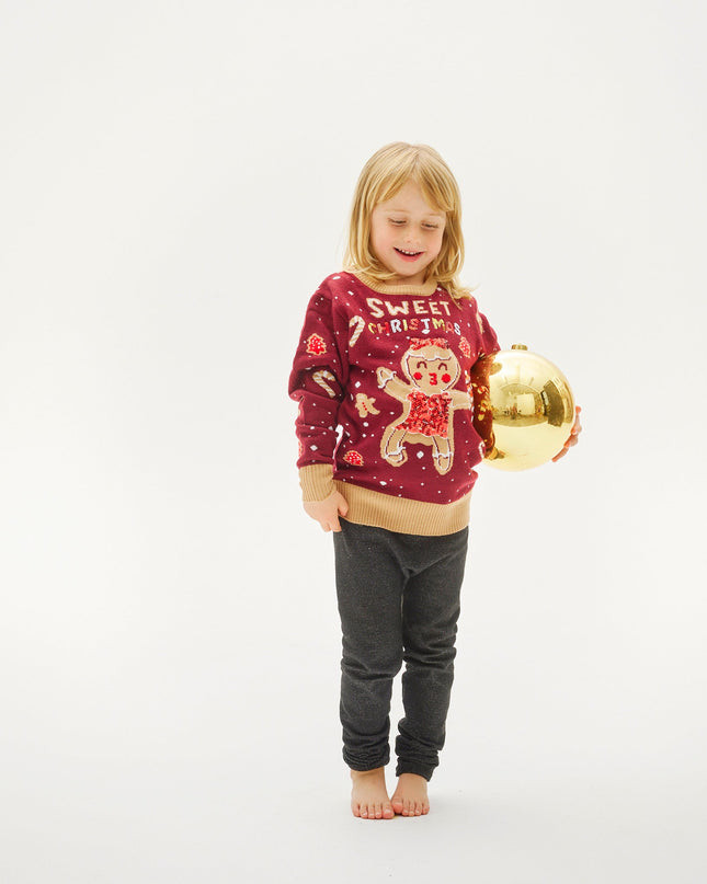 Pull mignon en forme de biscuit pour enfants