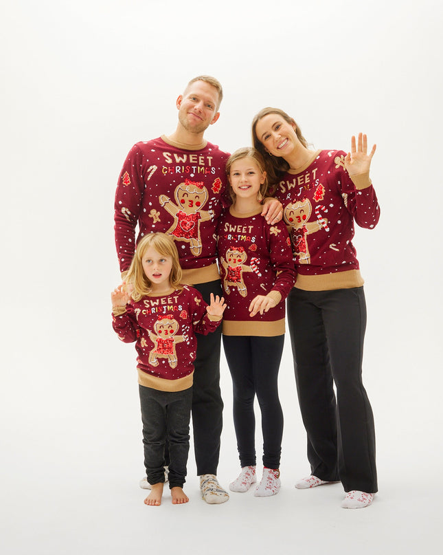 Pull mignon en forme de biscuit pour enfants