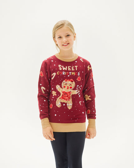 Pull mignon en forme de biscuit pour enfants