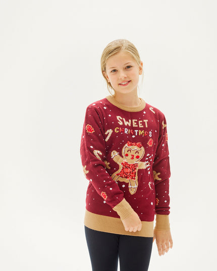 Pull mignon en forme de biscuit pour enfants