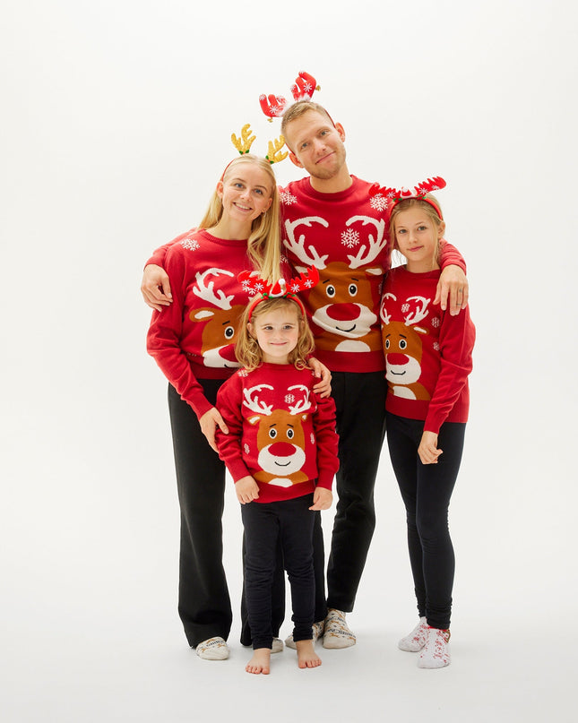 Pull de Noël The Loving Reindeer pour femmes