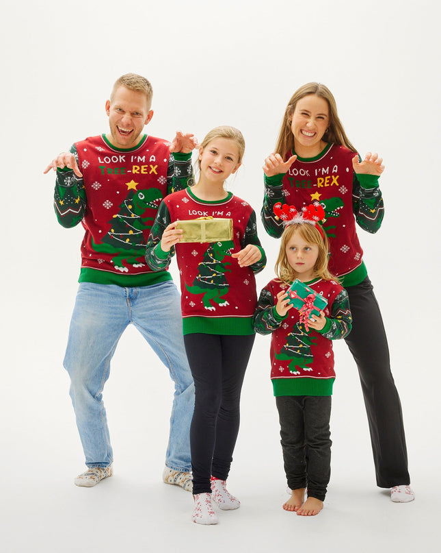 Pull de Noël REX Tree pour hommes