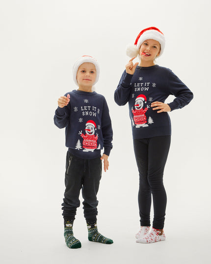 Pull de Noël « Let It Snow » pour femme - Meilleures ventes
