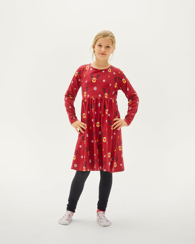 Robe de Noël Rudolph pour enfants - Collection Trine