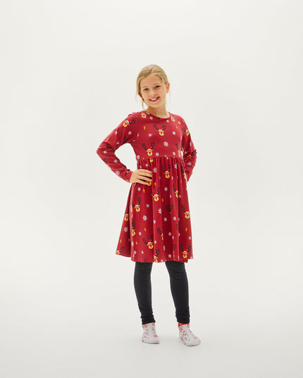 Robe de Noël de Rudolph - Enfants