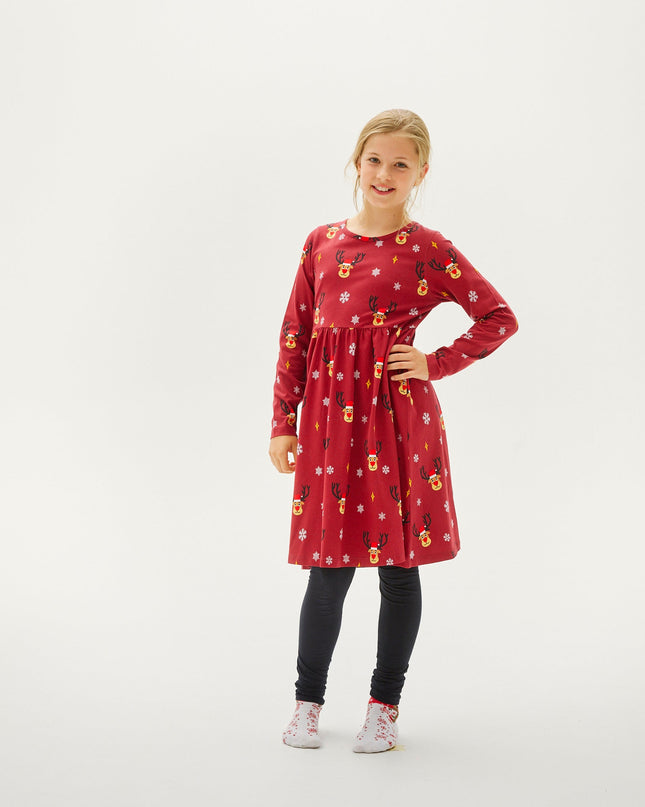 Robe de Noël Rudolph pour enfants - Collection Trine