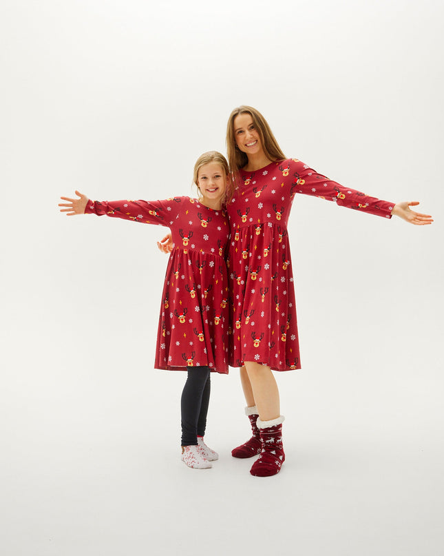 Robe de Noël de Rudolph - Enfants