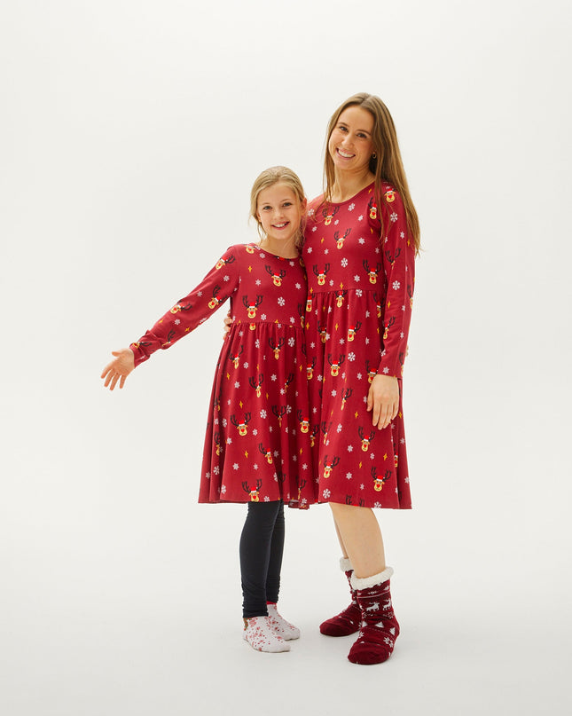 Robe de Noël Rudolph pour enfants - Collection Trine