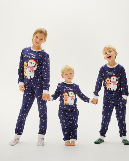 Pyjamas de Noël pour enfants meilleurs amis