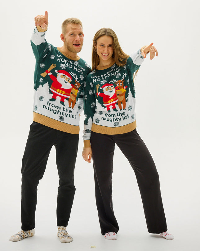 Le pull de la liste des vilains volés pour hommes