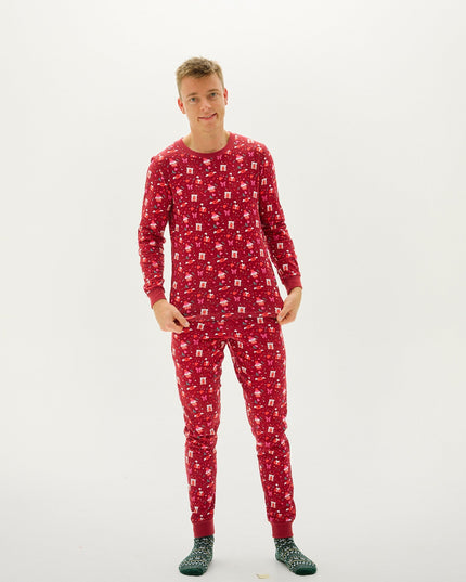 Pyjamas rouges pour homme pour la Saint-Valentin - Meilleures ventes