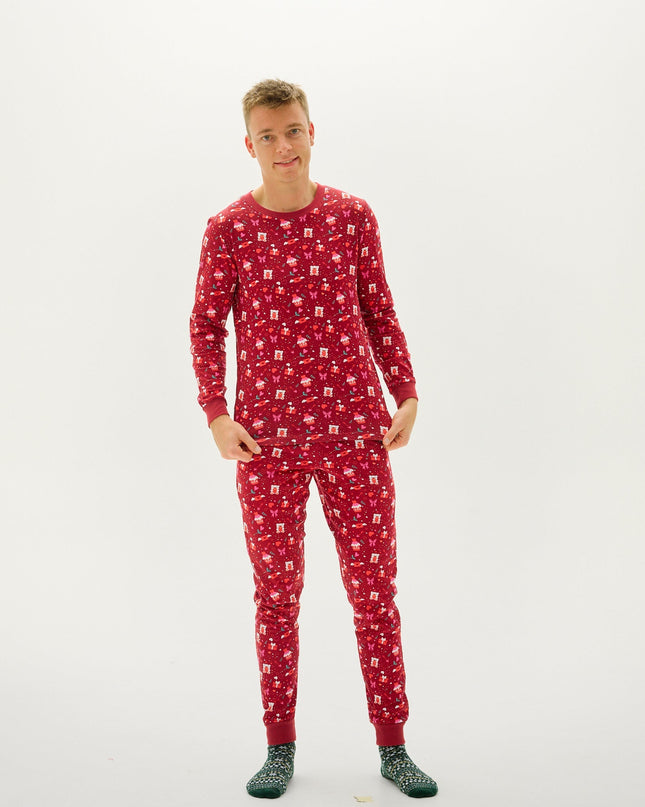 Pyjamas rouges pour homme pour la Saint-Valentin - Meilleures ventes
