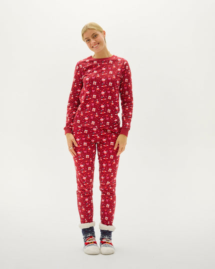 Pyjamas rouges pour la Saint-Valentin (femme) - Meilleures ventes