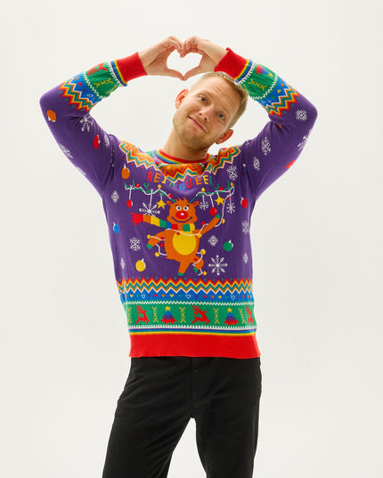 Pull de Noël Reinqueer - Homme