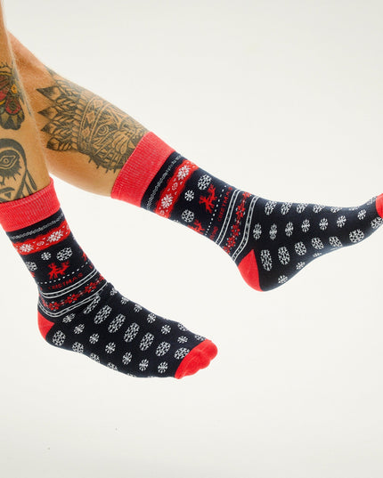 Chaussettes de Noël « Frottez mes pieds »