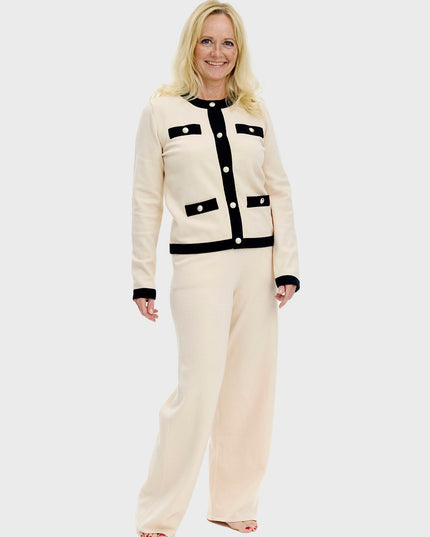 Ensemble Sofie avec cardigan - Tenue d'intérieur confortable