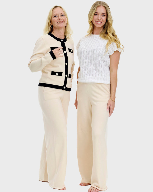 Ensemble Sofie avec cardigan - Tenue d'intérieur confortable