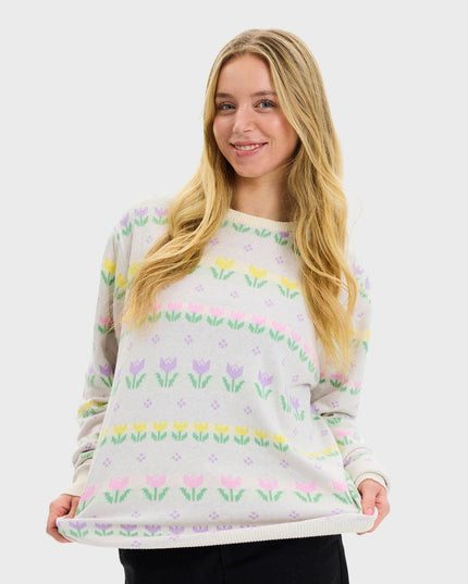 Pull Lys de Pâques - Édition Femme