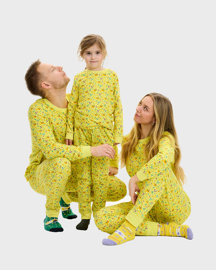 Pyjama de Pâques jaune - Style homme