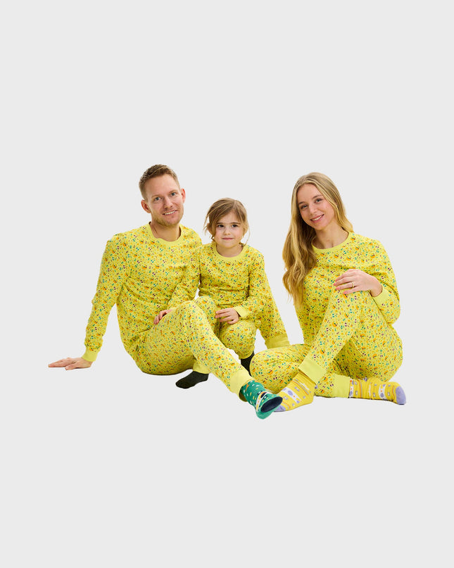 Pyjama de Pâques jaune - Style femme